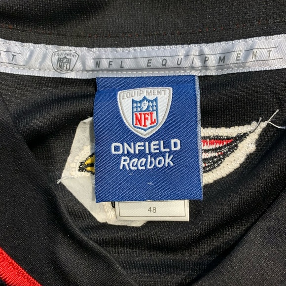 Arizona Cardinals Black Reebok Jersey - #4 KOLB - Picture 5 of 6